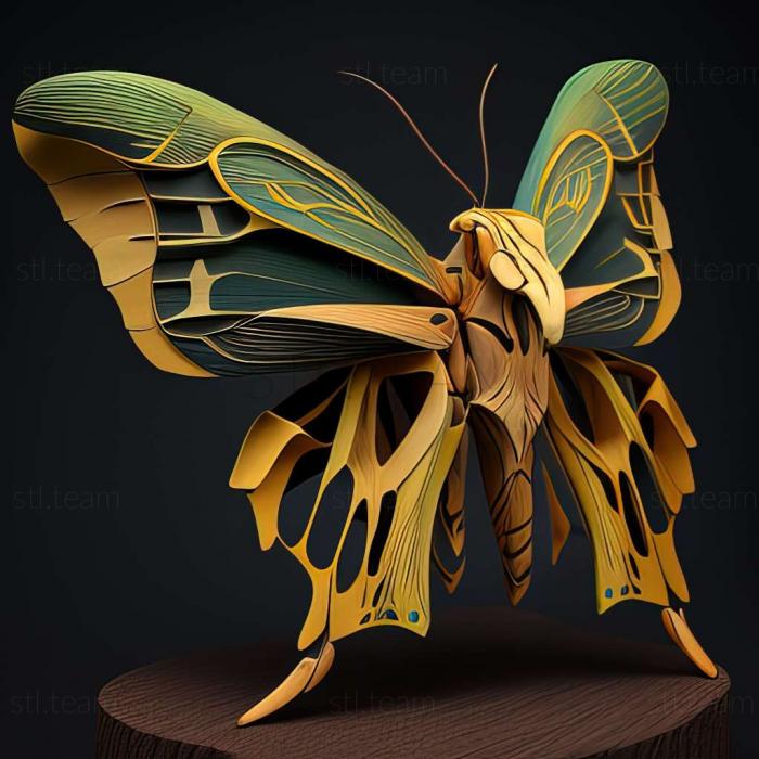 3D model Ornithoptera (STL)